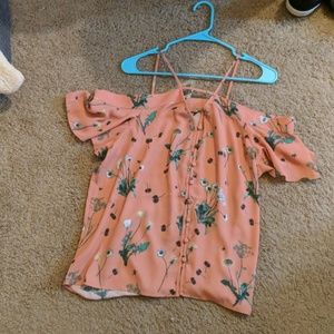 Off the shoulder shirt